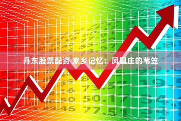 丹东股票配资 家乡记忆：凤凰庄的苇笠