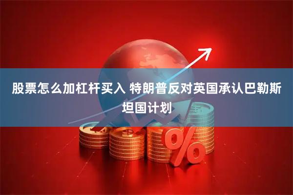 股票怎么加杠杆买入 特朗普反对英国承认巴勒斯坦国计划